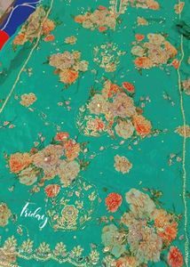 Pakistani karachi Full hand work shadi wala 3pc su