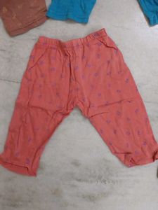 Set Of 6 Full Pants For 0-6 Months Baby