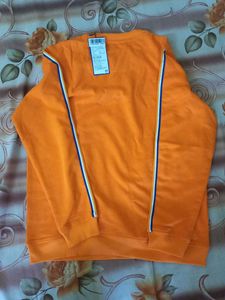 Orange Pullover Sweater
