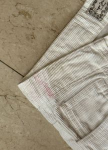 White Corduroy Pants