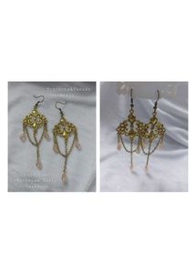 Ethereal Sun Princess&#39;s Fantasy Treasure Earrings