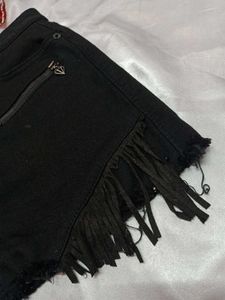 Black Denim Mini Skirt🖤