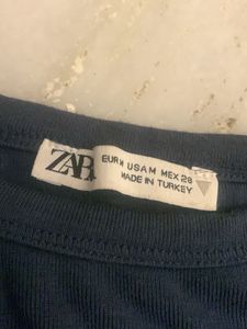 ZARA Crop Top - Blue