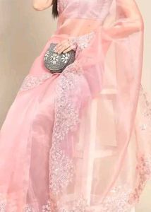 Pink Saree