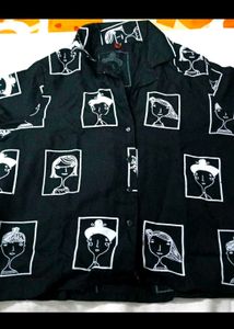 Rayon Crop Top Shirt/ T-shirt