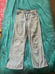 Light Blue Jeans Straight Fit