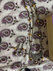 Oxidised Jewellery Plus Saree Jewelleru