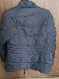 Crocodile Navy Blue Puffer Jacket