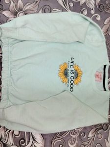 Cute Sunflower Graphic Sweatshirt