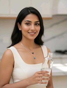 Layered Pearl &amp; Charm Necklace