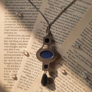 Edwardian Pendant: Imported Necklace