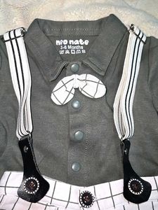 Boys Party Wear Set- 3-6m