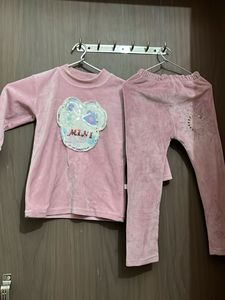 valvet Cute Pink Kids cord set