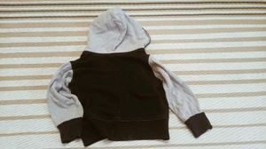 🧥 Kids Black &amp; Gray Winter Jacket (0–2 Years)