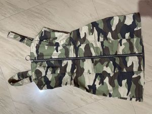 Denim Camouflage Dress