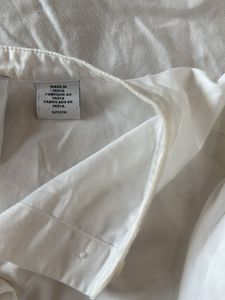 White Bishop Sleeve Blouse
