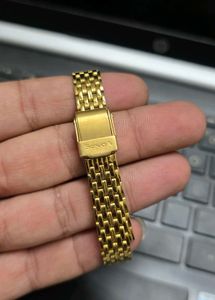 Sonata Ladies Gold Plated Watch