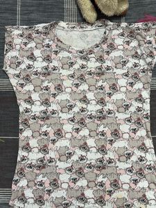 Daily Wear Cute 🐶 Print Top