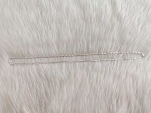 Pure Silver Biscuit Chain For Women Nd Mens