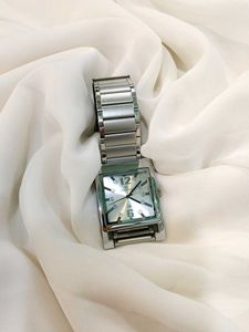 Silver Maxima Stainless Steel Watch