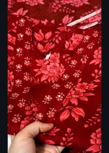 Floral Print Kurta Set