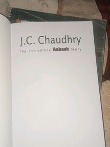 Aakash Head Jc Chaudhary Motivational Book