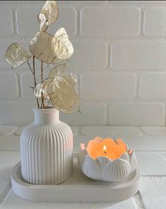 Vases &amp; Candle Set