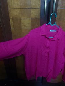 Stunning Zara Bright Pink Shirt