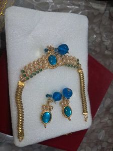 💧 Blue Jewellery Set