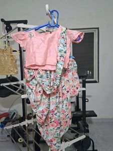 Floral panjabi Choli Set