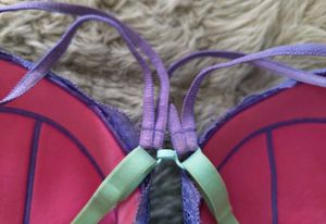 Victoria&#39;s Secret PINK Strappy Back - Purple Bra