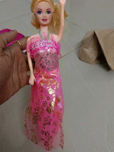 Movable Hand And Leg Doll With Accessories