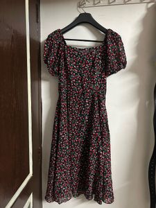 Floral Print Mini Dress