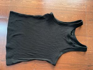 Black Skinny Fit Top