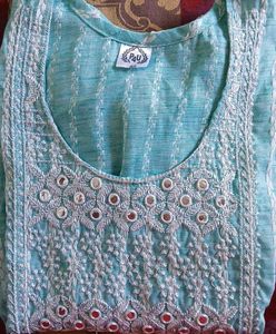 Light Blue Kurti
