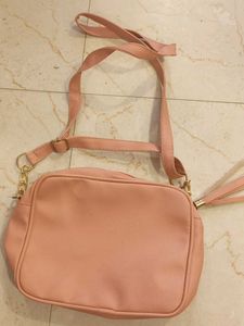 Cute Pink Crossbody Sling Bag