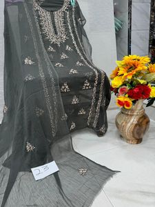 Elegant gotta patti suit