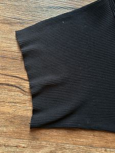 Black Pearl Embellished Knit Tank