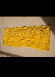 Yellow Duptta Heavy Work