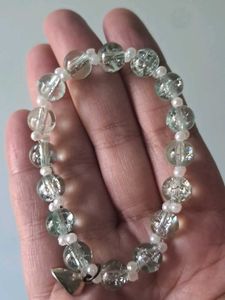 Beaded Bracelet with Charm