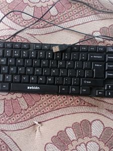 zebion keyboard don&#39;t know whether it is working or not, no refund no return