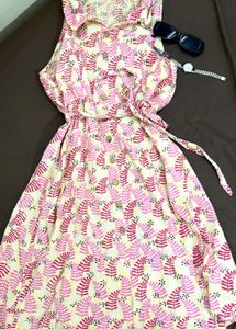 Patterned Shirt Dress 32-34