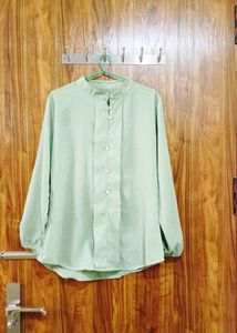 Sap Green Formal Top
