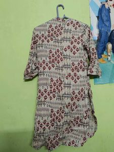 Patterned Tunic Top