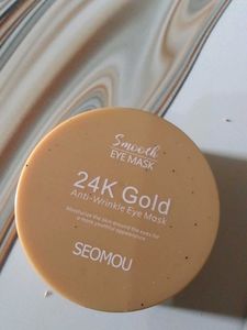 24k gold antu-wrinkle eye mask