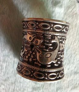 Statement Silver Cuff Bracelet