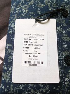 Ocean Touch Floral Shirt