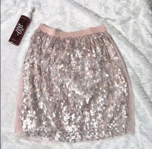 Ibiza Sequin Mini Skirt