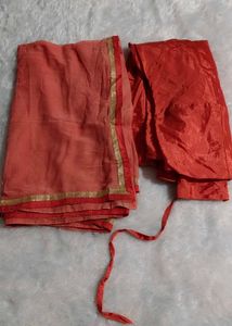 Peach Indian Outfit