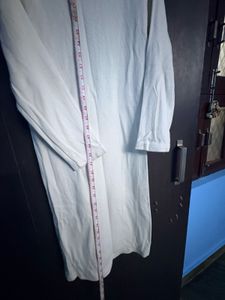 White Long Sleeve Dress